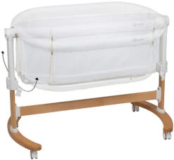 Babygo Amila Beige Creme Wieg Aan Bed 4151 -Baby Thuis Verkoop babygo amila beige creme wieg aan bed 4151 2