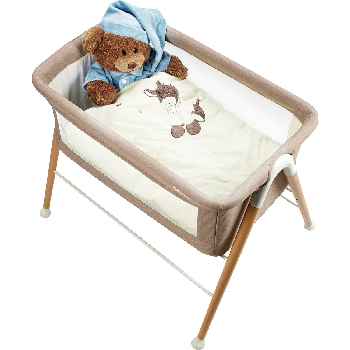 Babygo Goodnight Beige Wieg 4362 7 Babygo Goodnight Beige Wieg 4362 - Afbeelding 5