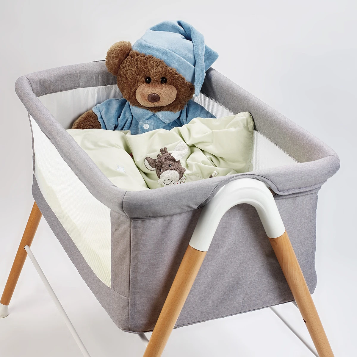 Babygo Goodnight Beige Wieg 4362 10 Babygo Goodnight Beige Wieg 4362 - Afbeelding 8