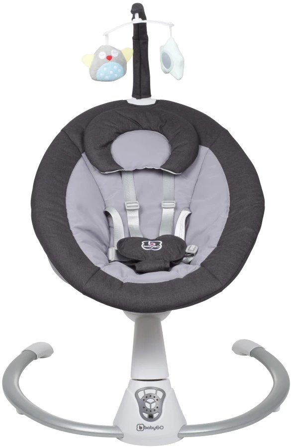 Babygo Homey Set Black/Nature Babyschommel En Kinderstoel 19011 10 Babygo Homey Set Black/Nature Babyschommel En Kinderstoel 19011 - Afbeelding 8