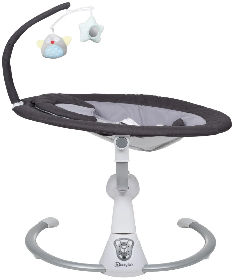 Babygo Homey Set Black/Nature Babyschommel En Kinderstoel 19011 7 Babygo Homey Set Black/Nature Babyschommel En Kinderstoel 19011 - Afbeelding 5