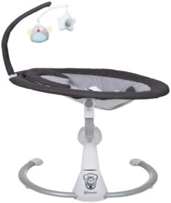 Babygo Homey Set Black/Grey Babyschommel En Kinderstoel 19012 -Baby Thuis Verkoop babygo homey black swing babyschommel 190 1 1 3 1 1