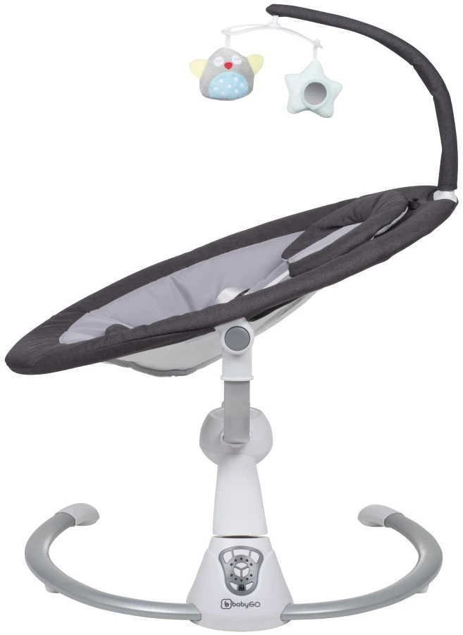 Babygo Homey Set Black/Nature Babyschommel En Kinderstoel 19011 6 Babygo Homey Set Black/Nature Babyschommel En Kinderstoel 19011 - Afbeelding 4