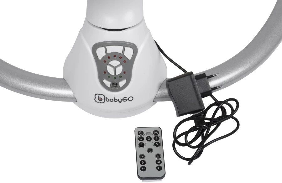 Babygo Homey Set Black/Nature Babyschommel En Kinderstoel 19011 8 Babygo Homey Set Black/Nature Babyschommel En Kinderstoel 19011 - Afbeelding 6