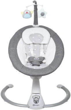 Babygo Homey Set Grey/White Babyschommel En Kinderstoel 19024 -Baby Thuis Verkoop babygo homey grey swing babyschommel 109 2 1 1 3