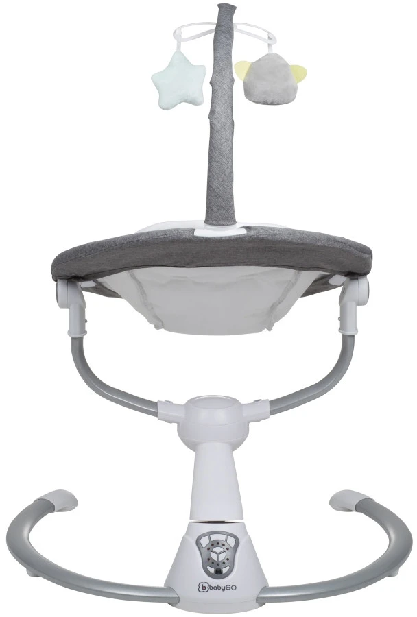 BabyGo Homey Grey Swing Babyschommel 190-2 8 BabyGo Homey Grey Swing Babyschommel 190-2 - Afbeelding 6