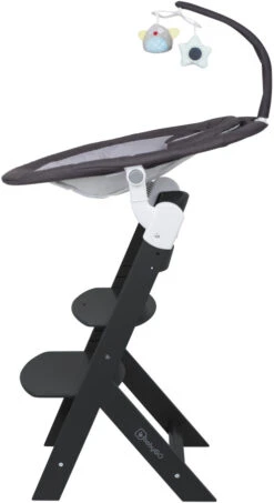 Babygo Homey Set Black Babyschommel En Kinderstoel 19013 -Baby Thuis Verkoop babygo homey set dark greyblack babyschommel en kinderstoel 19013 5