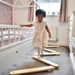 Babygo Nature 4-delige Balansbalk 8602 -Baby Thuis Verkoop babygo nature balansbalk sfeer 2