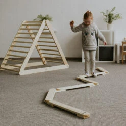 Babygo Nature 4-delige Balansbalk 8602 -Baby Thuis Verkoop babygo nature balansbalk sfeer 3