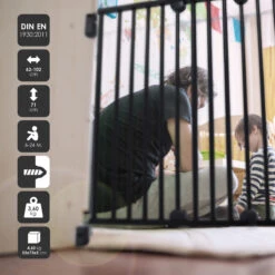 Babygo Safety BabySecure Wallfix Black Traphek 4062 -Baby Thuis Verkoop babygo safety babysecure wallfi12 black traphek 4062 x 1 1