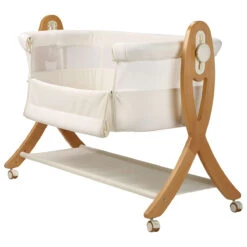 Babygo SideBySide Creme Wieg Aan Bed 4161 -Baby Thuis Verkoop babygo sidebyside creme wieg aan bed 4161 11