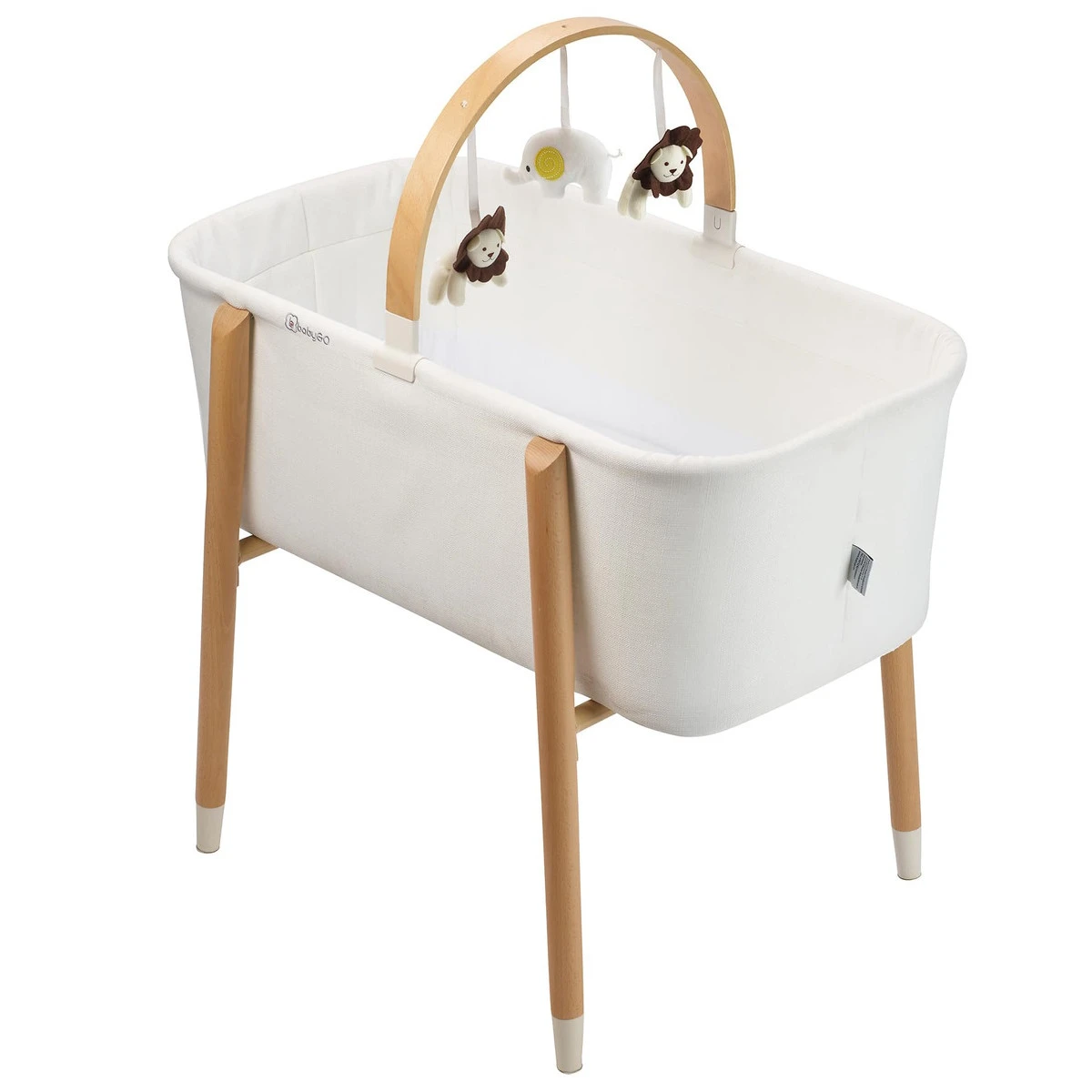 Babygo Sleep Good White Wieg 4351 4 Babygo Sleep Good White Wieg 4351 - Afbeelding 2