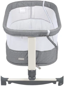 Babygo Vivaldi Grey Wieg Aan Bed 4651 -Baby Thuis Verkoop babygo vivaldi grey wieg aan bed 4651 2