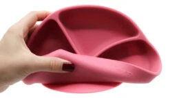 Babyjem Roze Siliconen Bordje 715 -Baby Thuis Verkoop babyjem roze siliconen bordje 715 3