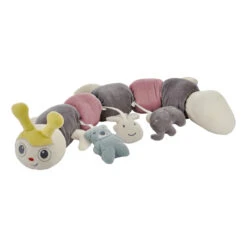 Babyjem Rups Roze 80cm Speelknuffel En Kussen 675