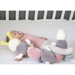 Babyjem Rups Roze 80cm Speelknuffel En Kussen 675 -Baby Thuis Verkoop babyjem rups roze 80cm speelknuffel en kussen 675 4 1