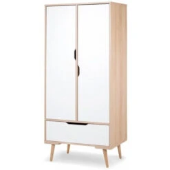 Babykamer Marloes Naturel: Ledikant, Commode & 2-Deurskast -Baby Thuis Verkoop babykamer marloes ledikant commode kast 7 2