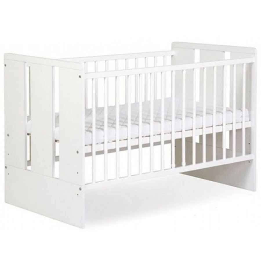 Babykamer Teuntje Wit: Ledikant En Commode 4 Babykamer Teuntje Wit: Ledikant En Commode - Afbeelding 2