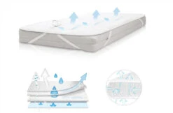 Babymatex AeroLine Oxi Proof 40x90 Cm Matrasbeschermer TB0326_01 -Baby Thuis Verkoop babymatex oxi proof 70x140 cm matrasbeschermer tb0330 01 2 1