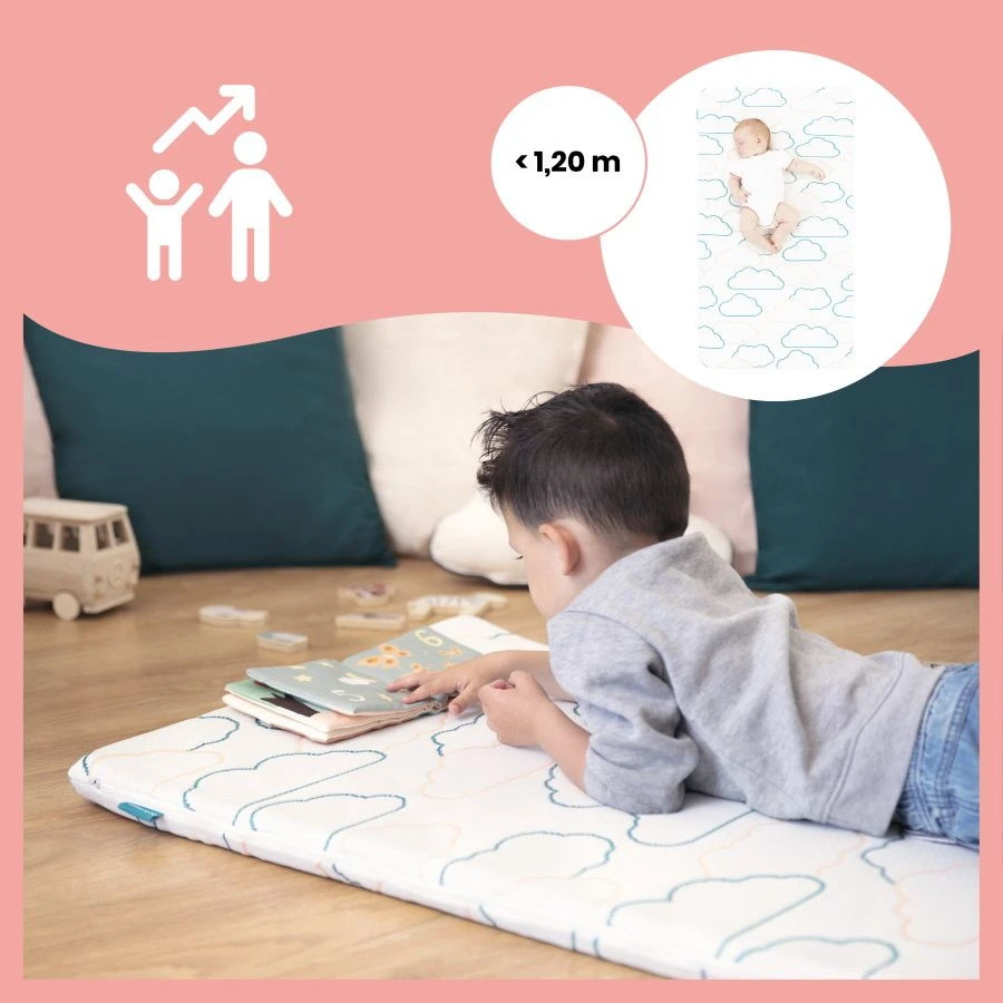 Babymoov Cosy'Lite Nomad 60 X 120 Cm Oprolmatras A050700 9 Babymoov Cosy'Lite Nomad 60 X 120 Cm Oprolmatras A050700 - Afbeelding 7