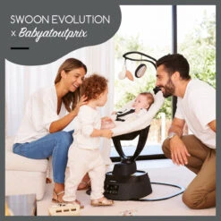 Babymoov Swoon Evolution Teddy Curl White Babyschommel A055020 -Baby Thuis Verkoop babymoov swoon evolution curl white babyschommel a055020 4