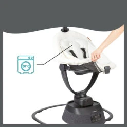 Babymoov Swoon Evolution Teddy Curl White Babyschommel A055020 -Baby Thuis Verkoop babymoov swoon evolution curl white babyschommel a055020 6