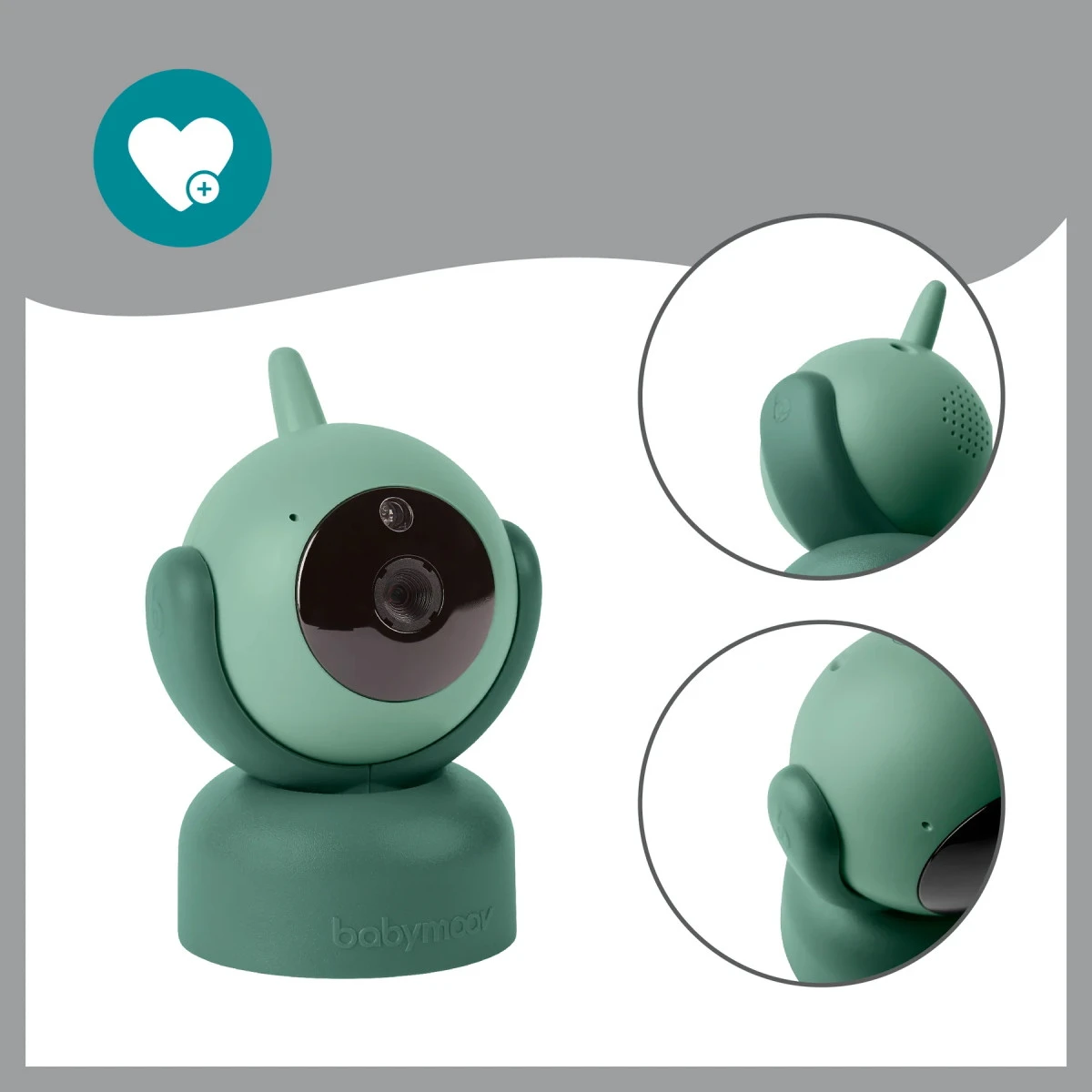 Babymoov Yoo Master Extra Camera Voor Beeldbabyfoon A014427 4 Babymoov Yoo Master Extra Camera Voor Beeldbabyfoon A014427 - Afbeelding 2