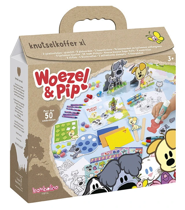 Bambolino Toys Woezel En Pip Knutselkoffer 671102 3 Bambolino Toys Woezel En Pip Knutselkoffer 671102