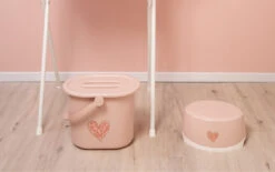 Bébé-jou Bebe-Jou Leopard Pink Luieremmer 6161123 -Baby Thuis Verkoop bebe jou leopard pink luieremmer 2