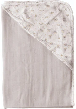 Bébé-jou Bebe-Jou Wish Grey Hydrofiel Badcape 3049062