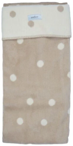 Zaffiro Ecru & Beige Gestipt 100 X 150 Cm Ledikantdeken 15267