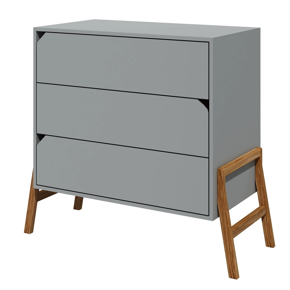 Bellamy Lotta Grey Commode LOSZKOMO 4 Bellamy Lotta Grey Commode LOSZKOMO - Afbeelding 2