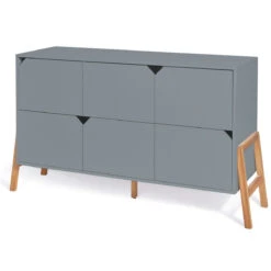 Bellamy Lotta Grey Babykamer: Ledikant/Juniorbed, Commode Met 6 Lades En 2-Deurskast 24 Bellamy Lotta Grey Babykamer: Ledikant/Juniorbed, Commode Met 6 Lades En 2-Deurskast -Baby Thuis Verkoop bellamy lotta grey commode met 6 lades loszko6s 2 2