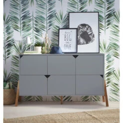 Bellamy Lotta Grey Babykamer: Ledikant/Juniorbed, Commode Met 6 Lades En 2-Deurskast 30 Bellamy Lotta Grey Babykamer: Ledikant/Juniorbed, Commode Met 6 Lades En 2-Deurskast -Baby Thuis Verkoop bellamy lotta grey commode met 6 lades loszko6s 4 2