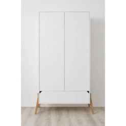 Bellamy Lotta Snow Babykamer: Ledikant/Juniorbed, Commode En 2-Deurskast -Baby Thuis Verkoop bellamy lotta snow 2 deurskast lobisz2d 4 1