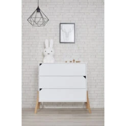 Bellamy Lotta Snow Babykamer: Ledikant/Juniorbed En Commode -Baby Thuis Verkoop bellamy lotta snow commode lobikomo 3 1