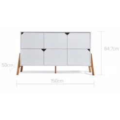 Bellamy Lotta Snow Babykamer: Ledikant/Juniorbed, Commode Met 6 Lades En 2-Deurskast 28 Bellamy Lotta Snow Babykamer: Ledikant/Juniorbed, Commode Met 6 Lades En 2-Deurskast -Baby Thuis Verkoop bellamy lotta snow commode met 6 lades lobiko6s 3 2
