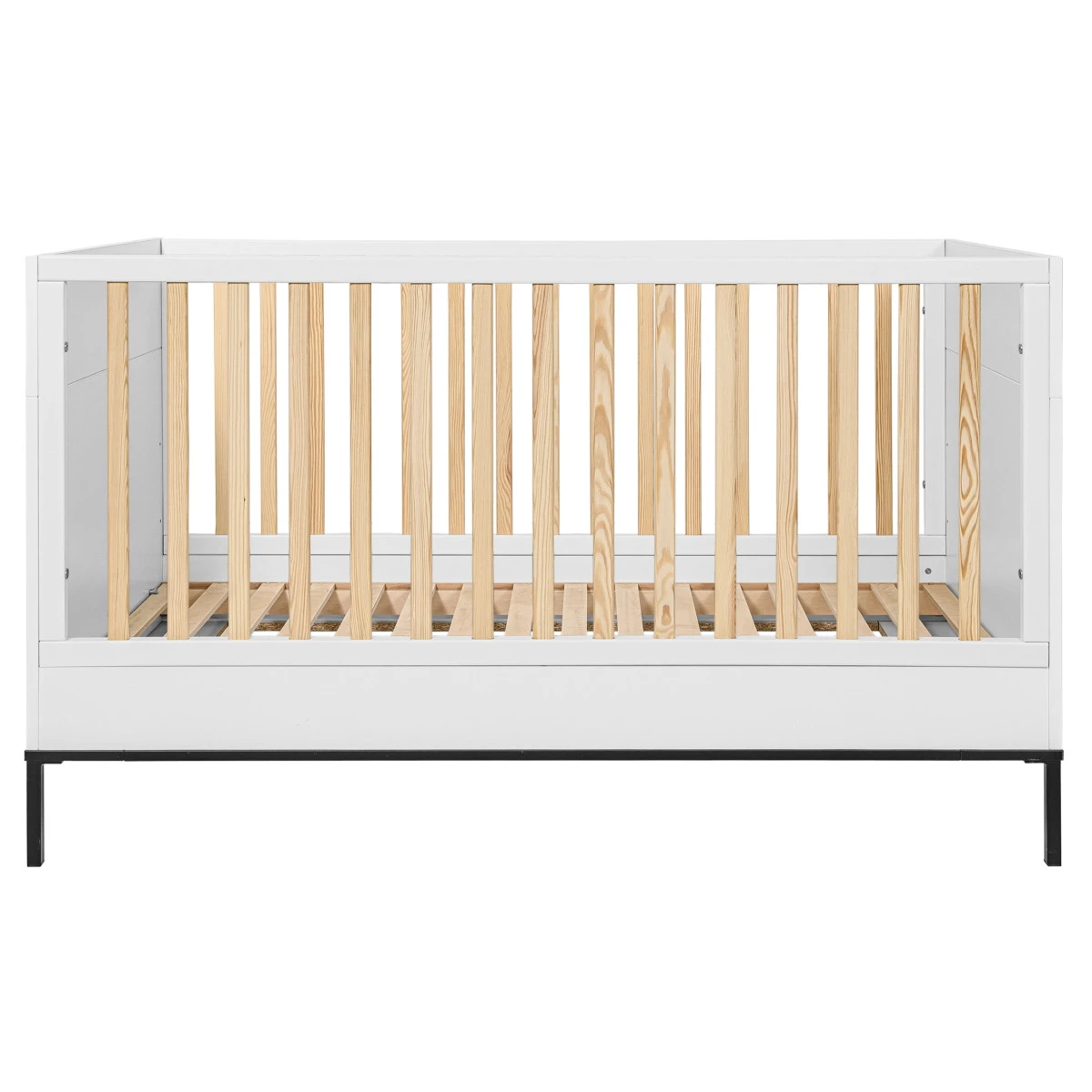 Bellamy Lumi White Babykamer: Ledikant/Juniorbed En Commode 5 Bellamy Lumi White Babykamer: Ledikant/Juniorbed En Commode - Afbeelding 3