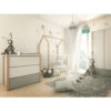 Bellamy Pinette Babykamer: Ledikant/Juniorbed, Commode En 2-Deurskast -Baby Thuis Verkoop bellamy pinette babykamer 07