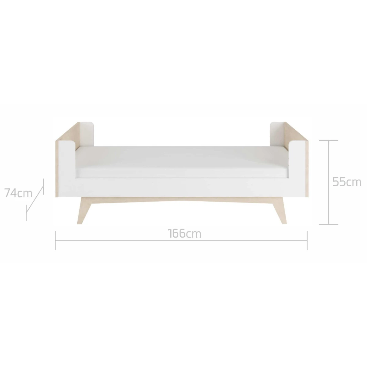 Bellamy So Sixty 70 X 140/160 Cm Ledikant/Juniorbed SSBILO70 - Afbeelding 5