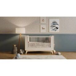 Bellamy So Sixty 70 X 140/160 Cm Ledikant/Juniorbed SSBILO70 -Baby Thuis Verkoop bellamy so sixty babykamer 01
