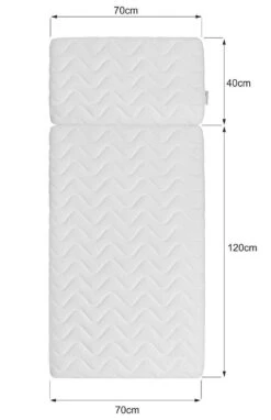 Bellamy UP! White 70 X 120/160 Cm 2-in-1 Meegroei Ledikant En Commode -Baby Thuis Verkoop bellamy up 70 x 120 160 cm matras voor up ledikant matuplo 3