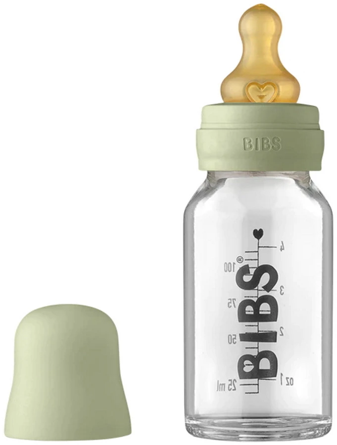 Bibs Sage 110 Ml Glazen Fles 5013250 3 Bibs Sage 110 Ml Glazen Fles 5013250