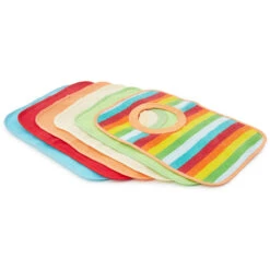 Bieco Regenboog 6 Stuks Slabber Set 38000123 -Baby Thuis Verkoop bieco regenboog 6 stuks slabber set 38000123 2