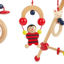 Bieco Toys My First Gym Red Houten Babygym 23000004 -Baby Thuis Verkoop bieco toys my first gym red houten babygym 23000004 5