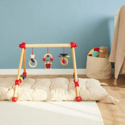 Bieco Toys My First Gym Red Houten Babygym 23000004 -Baby Thuis Verkoop bieco toys my first gym red houten babygym 23000004 7