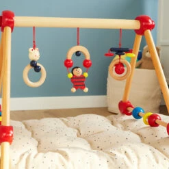 Bieco Toys My First Gym Red Houten Babygym 23000004 -Baby Thuis Verkoop bieco toys my first gym red houten babygym 23000004 8