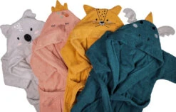 Blush & Blossom Dragon Diego 0-1jr Badstof Badjas TR-BB4206 20 Blush & Blossom Dragon Diego 0-1jr Badstof Badjas TR-BB4206 -Baby Thuis Verkoop bluch blossom bathrobe 1