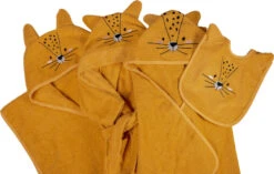 Blush & Blossom Leopard Lenny Badstof Badcape TR-BB4204 -Baby Thuis Verkoop blush blossom leopard lenny badcape bathrobe bibs poncho 1 1 1