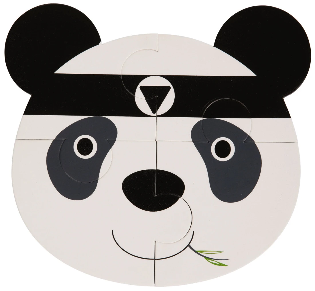 Bo Jungle B-Animal Panda Olifant Leeuw 3 Stuks Puzzel B950000 - Afbeelding 2